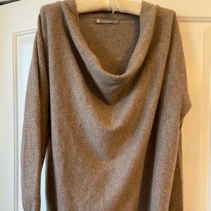 Cozy tan cashmere sweater